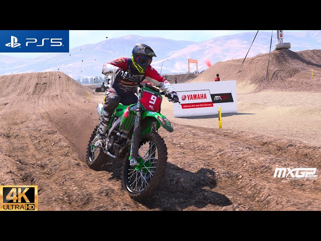 MXGP 2021 The Official Motocross Videogame (PS5) - 4K HDR 60FPS - Gameplay  