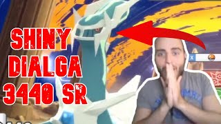 Shiny Dialga Caught LIVE 3440 SR (Crazy Reaction) | Pokemon Brilliant Diamond