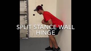 Split Stance Wall Hinge