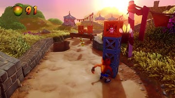 Crash Bandicoot Warped N. Sane Trilogy 100% Walkthrough Part 8: Gee Wiz