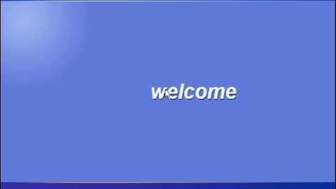 Windows XP Home Edition Startup Animation