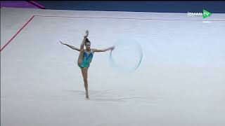 KRASNOBAEVA Elvira (BUL) HOOP AA 35,95 - WC Baku 2024