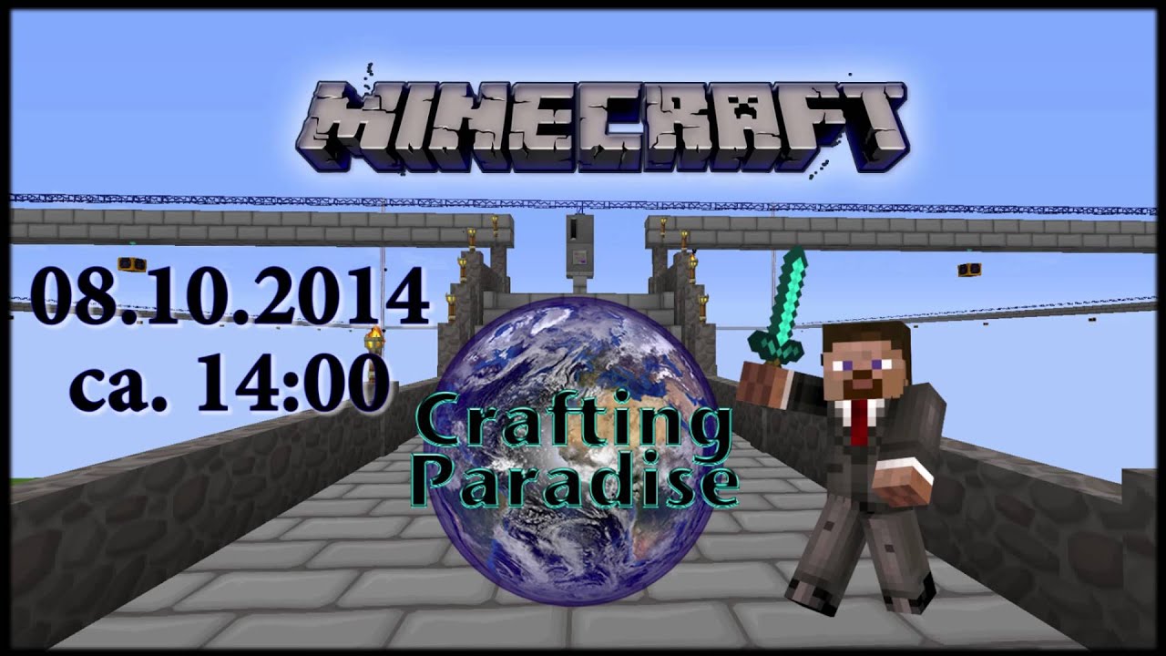 Streamankündigung "Crafting Paradise" mit Tesla_Fox - Der Server steht [SebiKru]