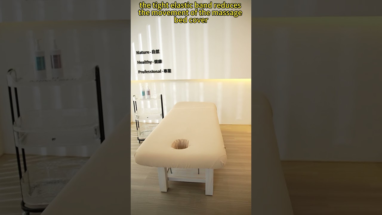 massage table sheet flat fitted style