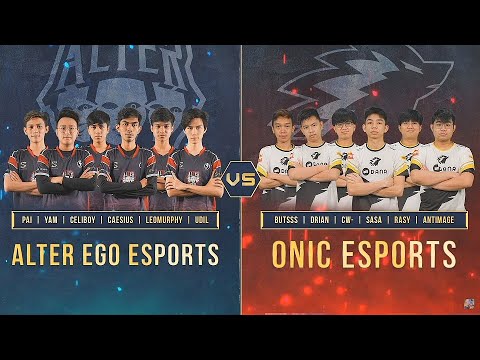 ALTER EGO vs ONIC ESPORTS - Highlight Lower Bracket Game 3 ...
