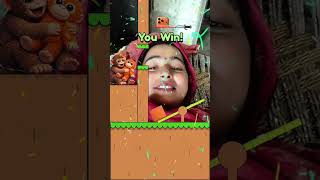 teddy bear challenge master #shortsvideo #taddy #challenge