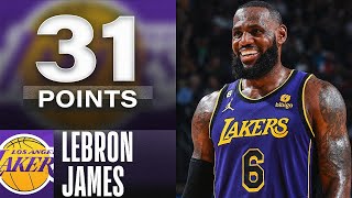 LeBron James Drops Near TRIPLE-DOUBLE On Opening Night - 31 PTS, 14 REB \& 8 AST 🔥