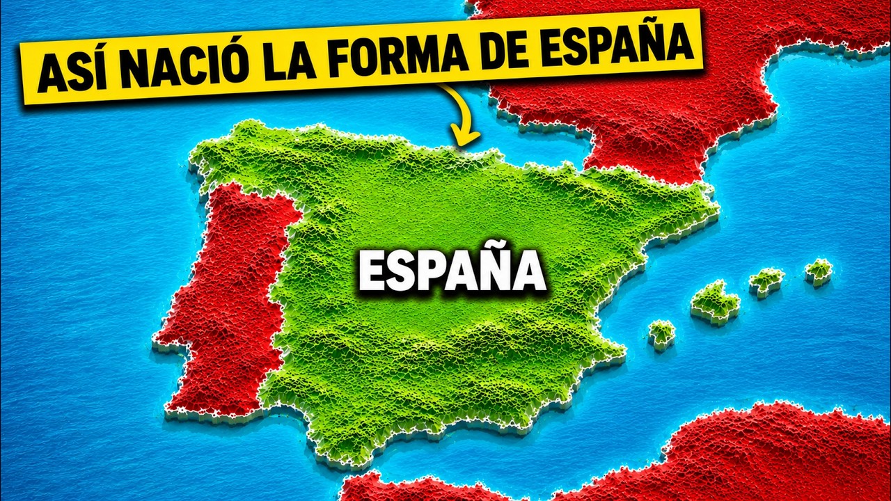La Historia Geográfica Del Nacimiento De ESPAÑA | Documental Completo