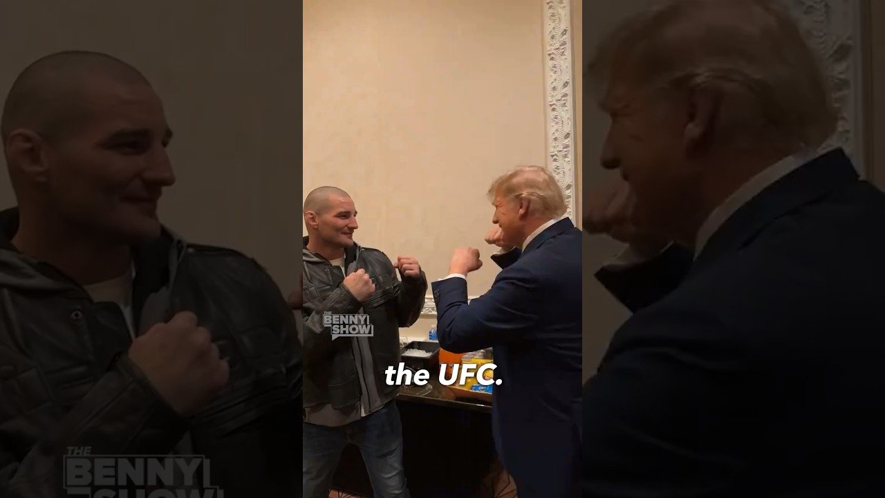VEGAS BABY! Trump Squares Up with MMA Legend🥊