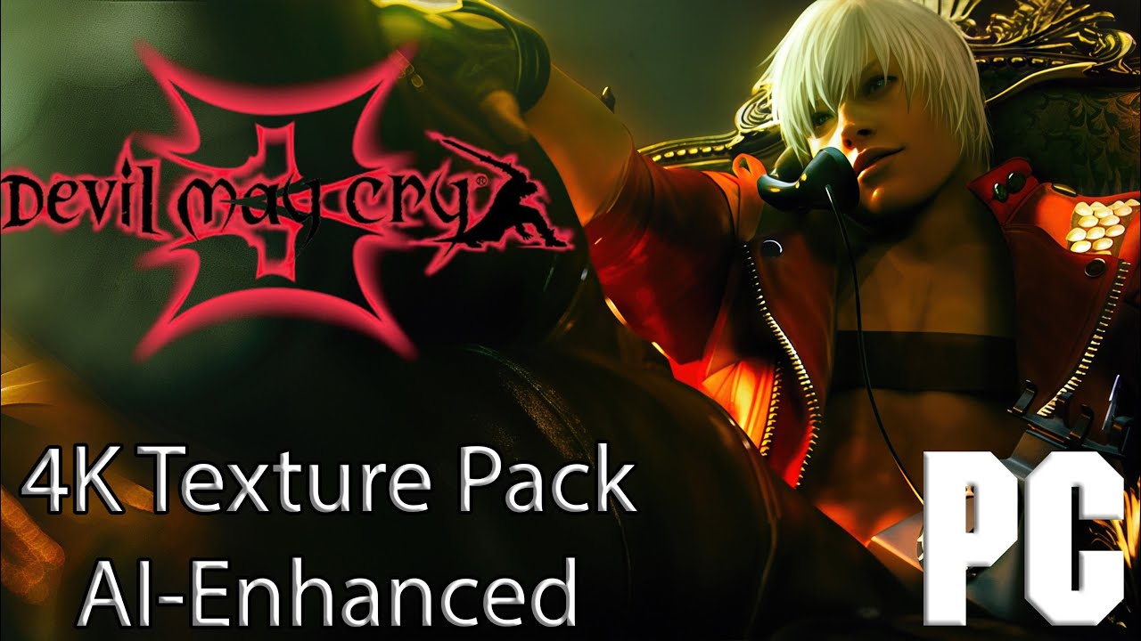 Devil May Cry HD Collection [4K Texture Pack AI-Enhanced] - DMC 3 ...