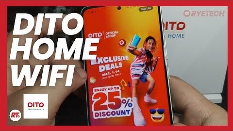 DITO HOME WIFI PREPAID STARTER KIT ACTIVATION AND SET UP | FAST AND EASY