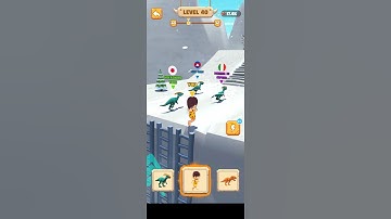 Dinosaur Shifting Run Level 040 Funny Race Gameplay Walkthrough #dinosaurshiftingrun  #shorts