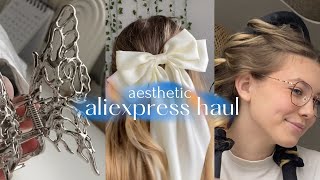 Aesthetic AliExpress haul 📦 Unboxing cute, fashion and useful items ✨