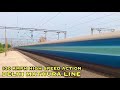 Evening high speed trains on fastest rail corridor  delhi mathura line  high speed 130 kmph action