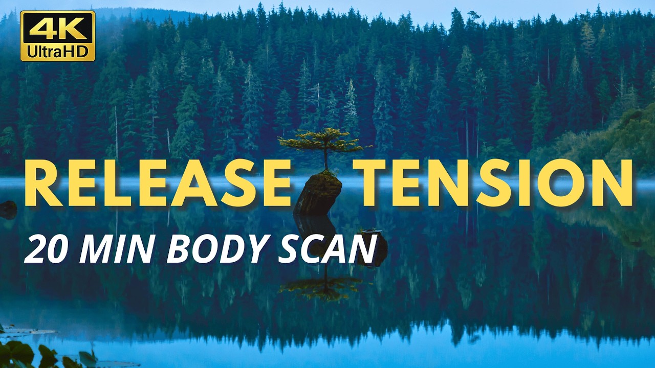 When Everything Feels Too Much | This 20 Min NSDR Body Scan Meditation Calms Your Mind & Body [4K]