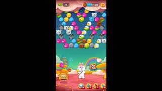LINE バブル2　STAGE 1490　黄金コニー　Golden Cony　LINE BUBBLE 2
