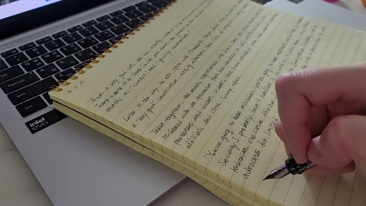 260128 CNN 만년필 영어필사 430일차 No Sound 