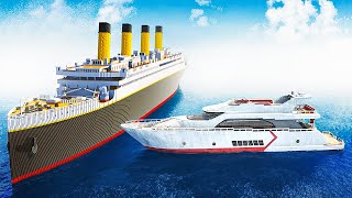 🚢 Titanic vs Ships in Teardown: Ultimate Destruction Showdown 🌊