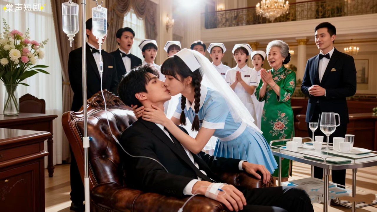 Болезнь CEO не смогли вылечить 100 врачей,но нежный поцелуй Золушки исцелил его.Он женился балует её