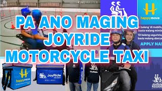 PAANO MAGING JOYRIDE MOTORCYCLE TAXI |JOYRIDE DELIVERY | HAPPY MOVE DELIVERY  #JoyRideMotorcycleTaxi screenshot 5
