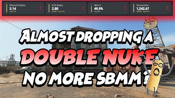 No more SBMM??? Almost DOUBLE NUKING without reverse boosting!!!