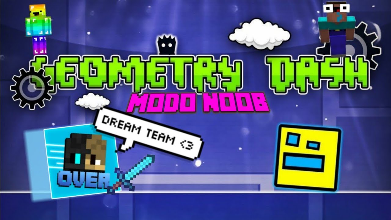 UN NOOB EN MINECRAFT JUEGA GEOMETRY DASH EN 2023 - YouTube