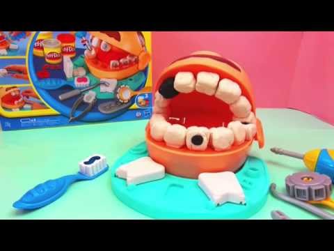 Play- Doh OYUN HAMURU DIŞÇI SETI (Türkçe) - KENDIN DIŞ DOKTORU OL - PLAY- DOH Dr. Drill 'n Fill