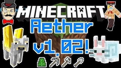 Minecraft AETHER MOD v1.02 Release! Flying Cows, Bunnies, Freezer & Dungeon Rewards!