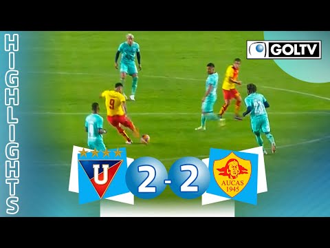 Liga de Quito 2 - 2 Aucas | GOLES | La Noche Blanca