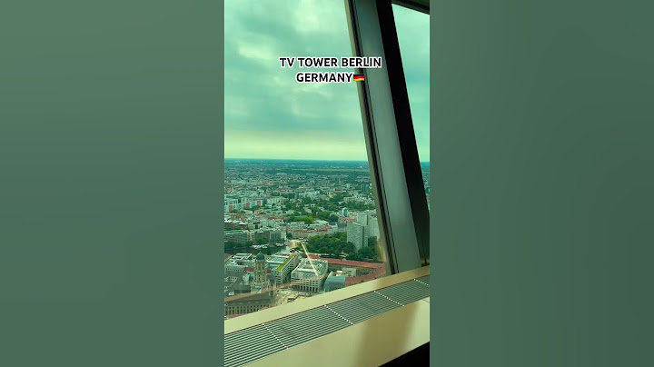 Berliner Fernsehturm TV Tower Germany 🇩🇪 #restaurant #overlookingview #shorts #berlin #germany