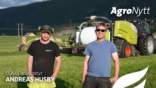 CLAAS grasutstyr | Andreas Husby