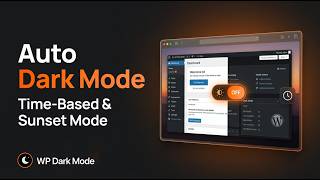 How to Enable Automatic Time-Based Dark Mode in WordPress (WP Dark Mode)