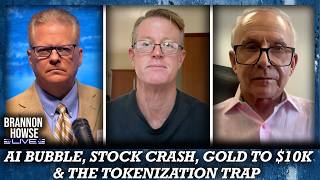 AI Bubble, Stock Crash, Gold to $10K & the Tokenization Trap | Ed Dowd & More