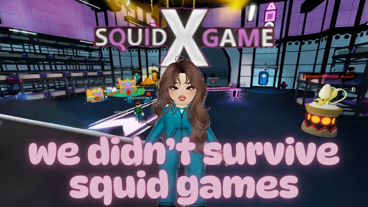 we played and failed squid games (roblox - squid game x)
