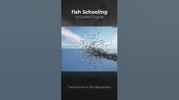 Fish Schooling Particle with Niagara in Unreal Engine 5