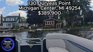 130 Duryeas Point Michigan Center 49254 Center Lake Pontoon Tour Michigan Center Chain of Lakes