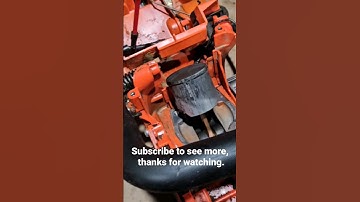 Scratched piston Echo CS-590 #chainsaw