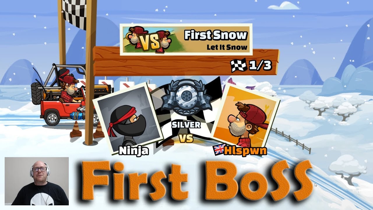 Hill Climb Racing 2 - First Boss Ninja vs Hlspwn