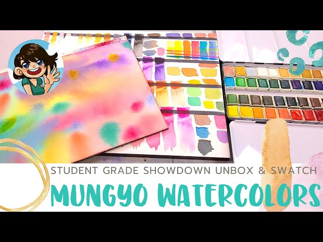 Unboxing and swatching another crazy watercolour set