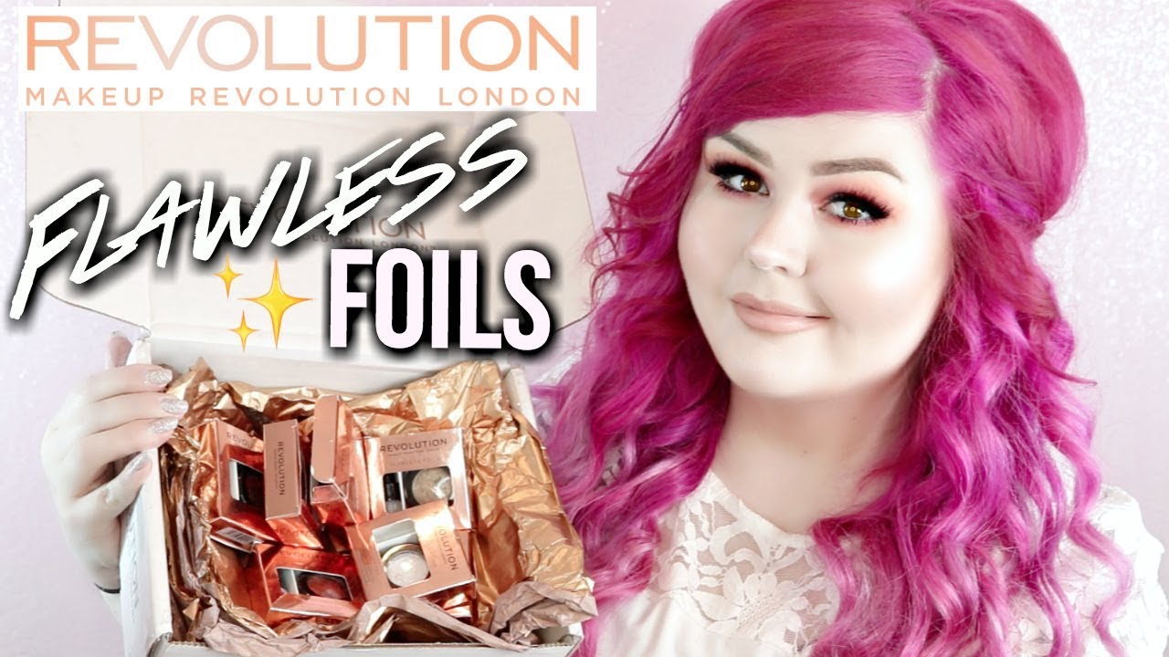 Makeup Revolution Flawless Eye Foils | How To + Swatches