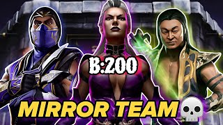 FATAL DARK QUEEN TOWER B:200💀 MIRROR TEAM!Mortal Kombat Mobile screenshot 5