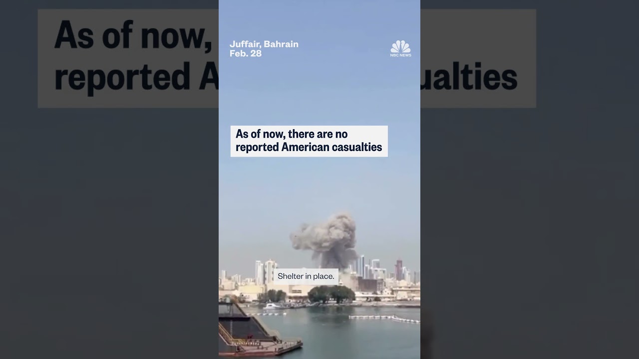 Missile strikes seen at U.S. Navy base in Bahrain