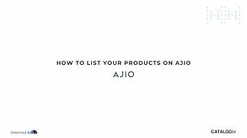 How To List On Ajio Marketplace