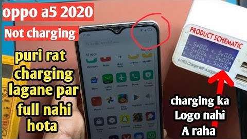 Oppo A5 2020 slow charging problem | oppo A5 2020 not charging problem 