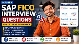SAP FICO Interview Questions and Answers for 1+ Years Experience | Real-Time Project 2026 (Part 1)