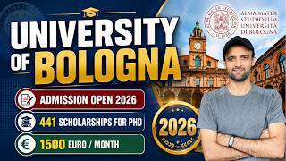 University of Bologna PhD Scholarship italy 2026 | Eligibility, Documents & How to Apply