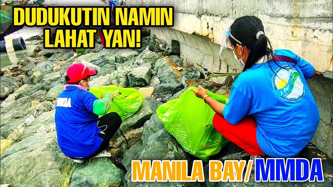 MANILA BAY CLEAN UP! MMDA! MANILA BAY UPDATE