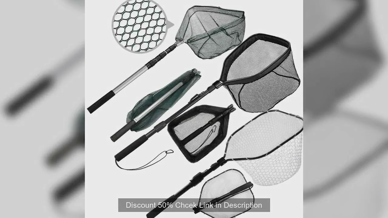 55cm-190cm Telescopic Fishing Net for Salmon Fly Carp Catfish Trout Floating Landing Net Easy Catch