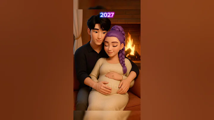 KPop Demon Hunters | Love story Jinu and Rumi 2000 vs 2075 #kpop #kpopdemonhunters #kpoplover #cute