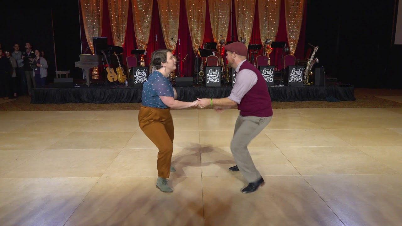 Lindy Focus XVIII: Intermediate Lindy Hop Mix & Match Finals - Lindsay & Paul